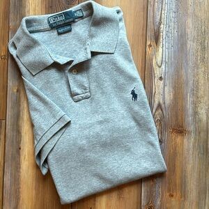 Polo Ralph Lauren custom polo gray size medium